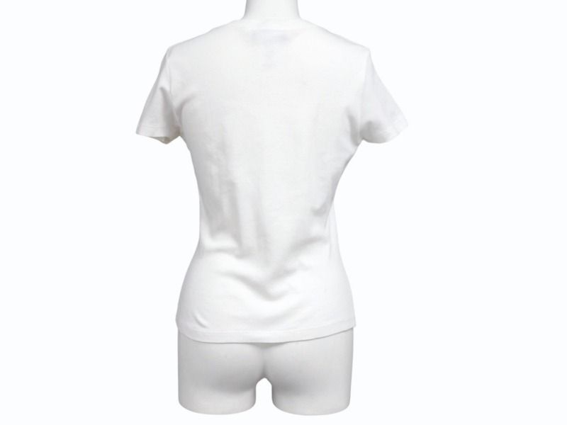 Christian Dior - Christian Dior クリスチャンディオール Vネック半袖Tシャツ 5E16155951 サイズ40 トロッター ガリアーノ期 美品 中古 4b004576 Christian Dior - Christian Dior クリスチャンディオール V