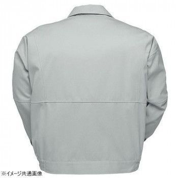 アイトス 長袖ブルゾン 男女兼用 ライトベージュ×グリーン 6L 6321