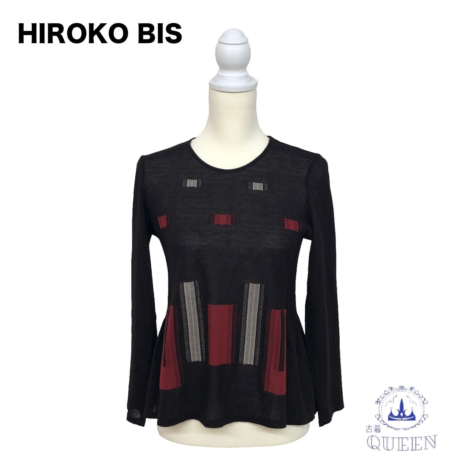 公式の 100点以上 ヒロコビス 美品 カジュアル HIROKO カットソー BIS ...