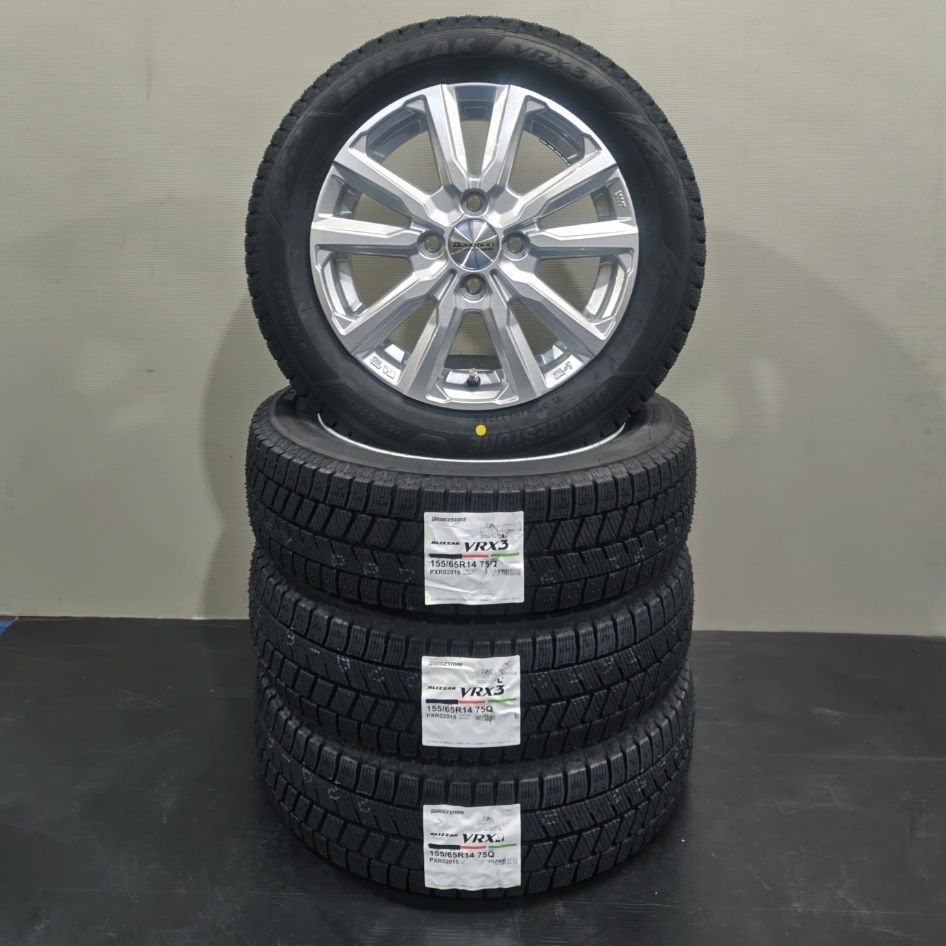 ワゴンR N-WGN アルト 軽四輪用スタッドレスセット ほとんどの軽にOK FFCRYSTALESIA_COM