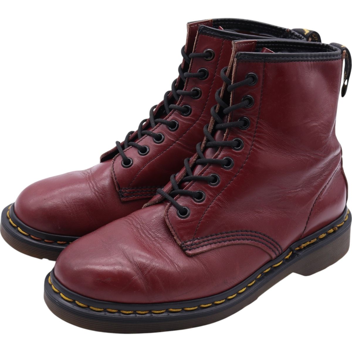 古着 ドクターマーチン Dr.Martens 8ホールブーツ 英国製 6 レディース24.5cm相当|saa011952