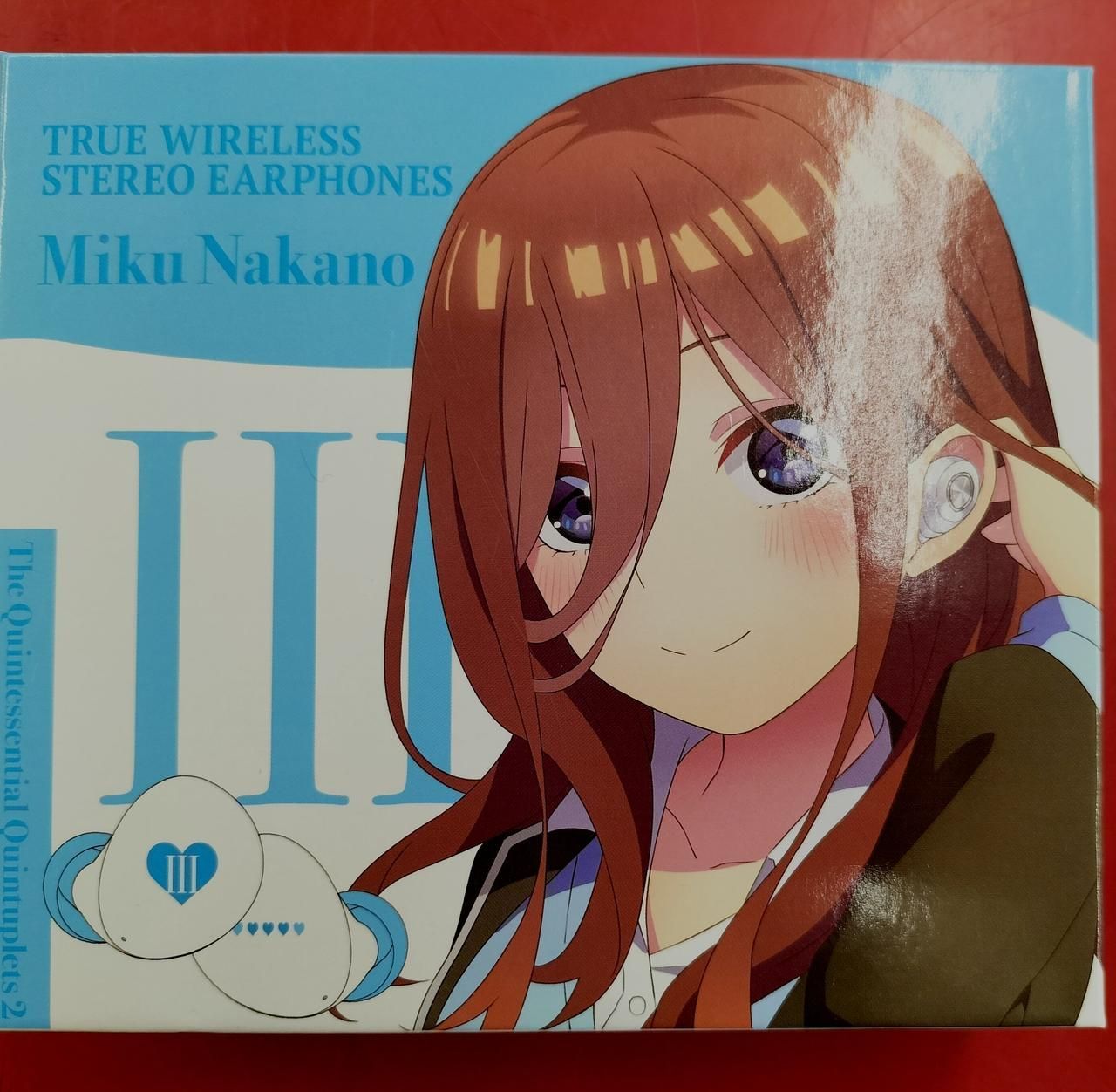 中野三玖 完全ワイヤレスステレオイヤホン D45A Amazon.co.jp