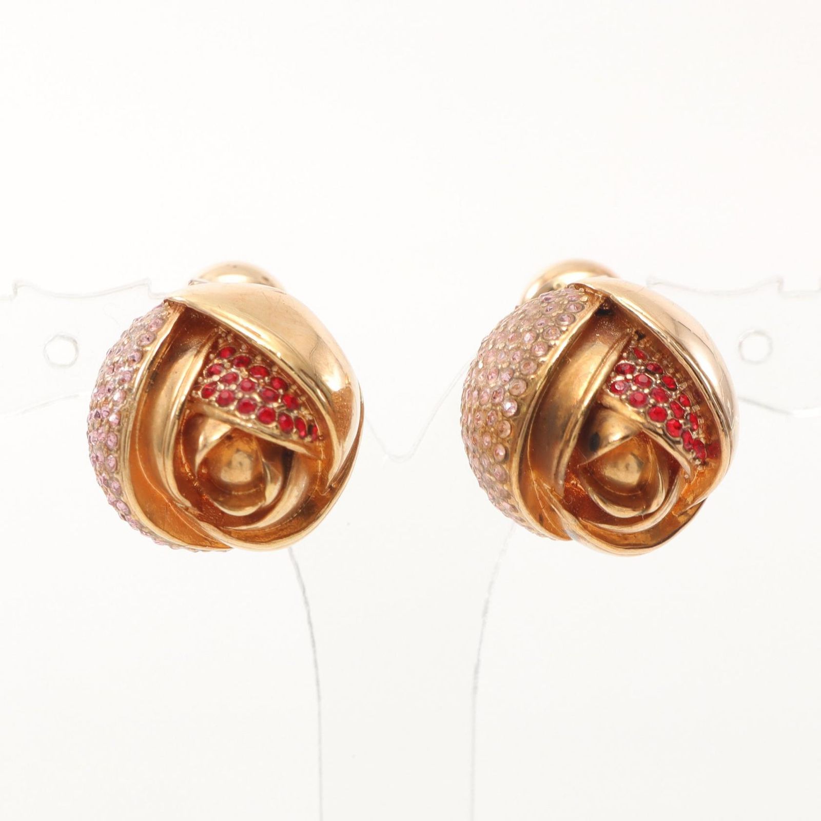 ディオール Dior ピアス GP ゴールドメッキ ピアス レディース Used A