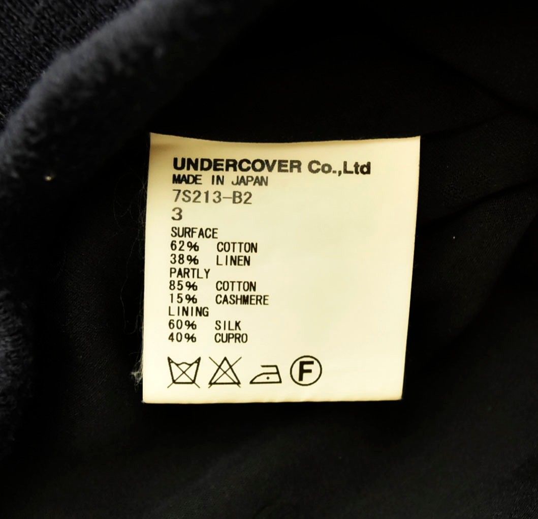 アンダーカバー UNDERCOVER 薔薇刺繍ブルゾン パープル期 バラ