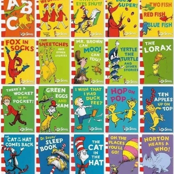 新品 A CLASSIC CASE OF Dr. Seuss 20冊セット 英語絵本 洋書