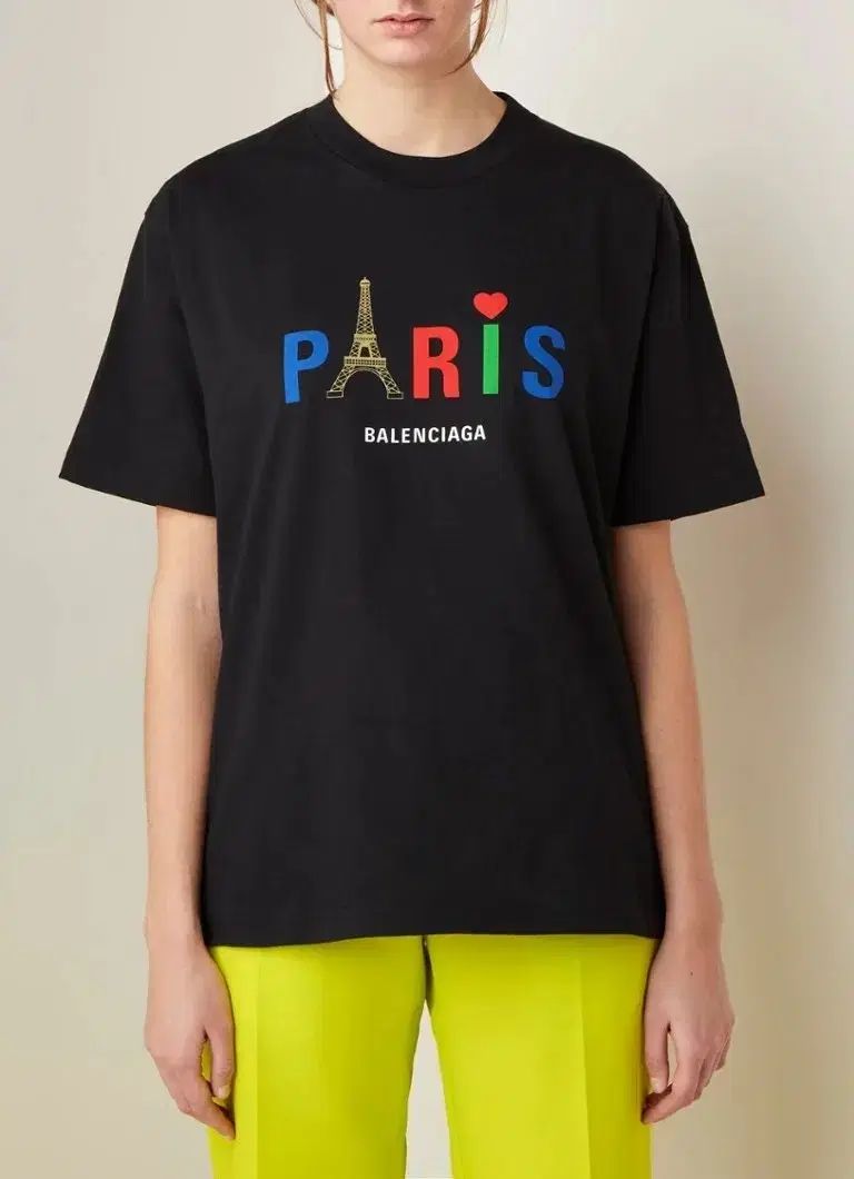 都会的なセンス♪♪BALENCIAGA コピー Tシャツ エッフェル塔