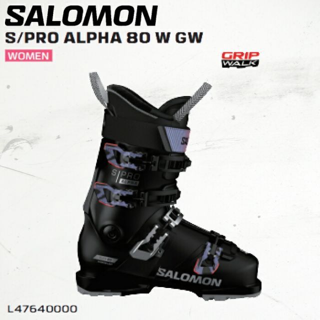 スキーブーツ  24-25 サロモン エスプロ アルファ SALOMON S/PRO ALPHA 80 W GW ウィンタースポーツ レディース 日本正規品