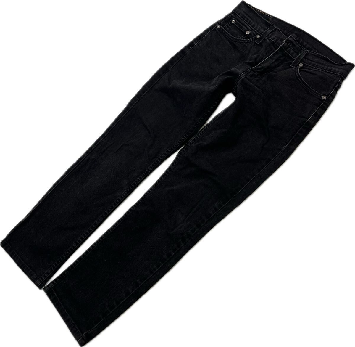 LEVIS ☆ 511 ブラック ジーンズ ストレッチ スリム ストレート デニム 