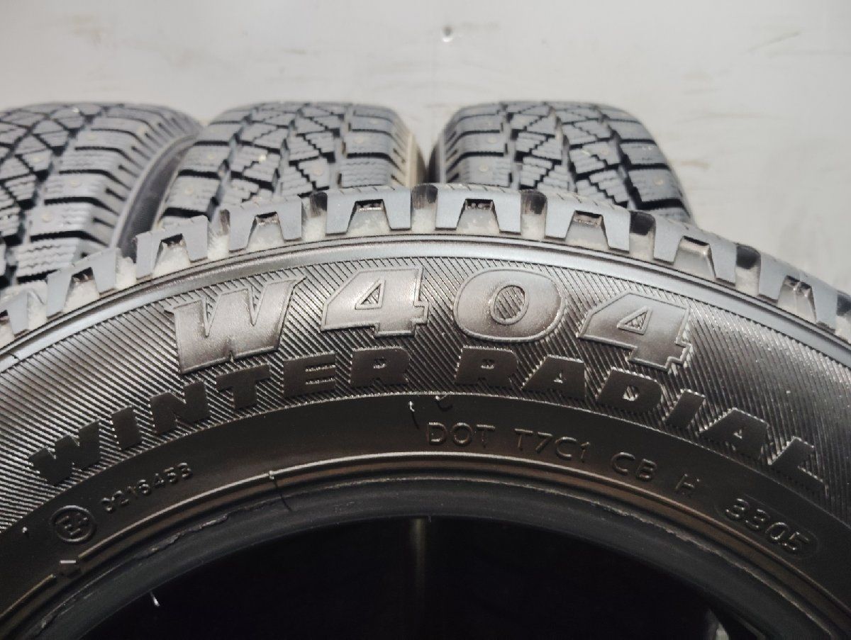 HANKOOK W404 185/65R14 14インチ スパイクタイヤ スタッドレス 4本