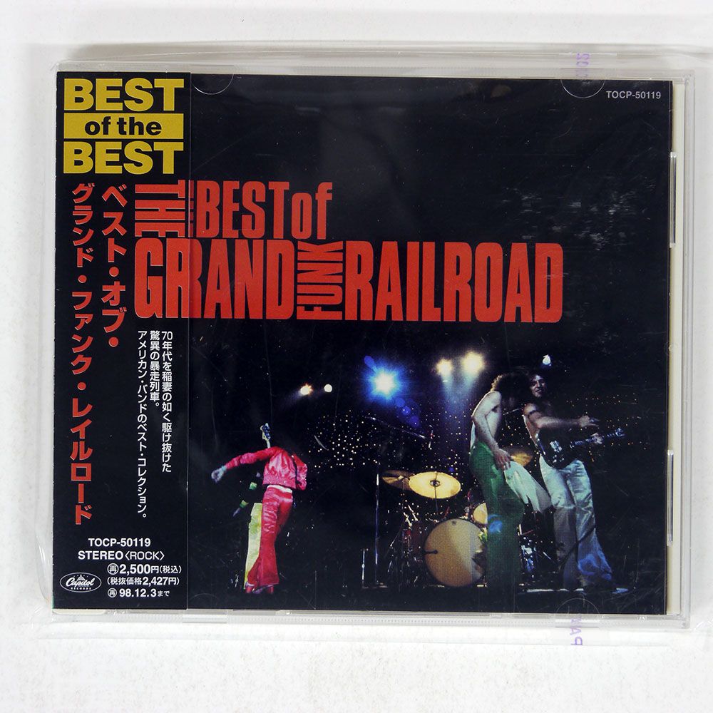 帯 国内盤 GRAND FUNK RAILROAD/BEST OF/CAPITOL TOCP50119 CD