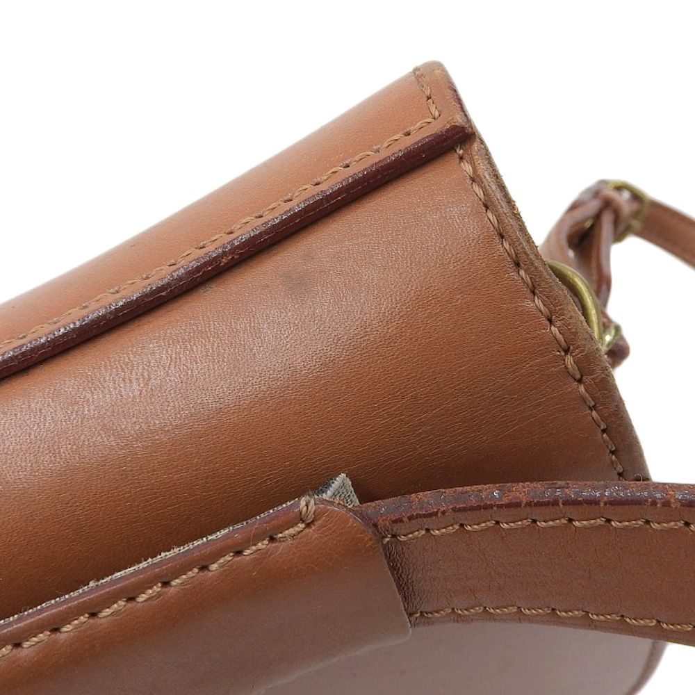 美品 鞄いたがき ITAGAKI 現行 鞍シリーズ 鞍 ショルダー 小 サドル  