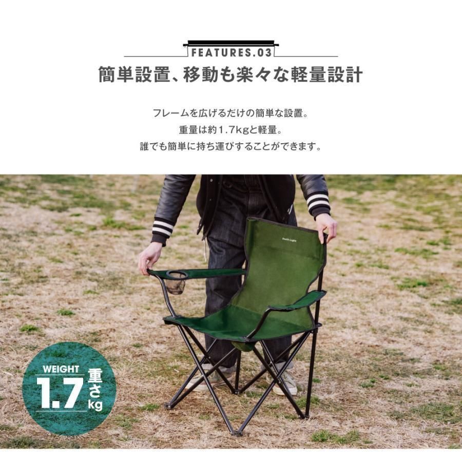 【新品2脚】折り畳みチェア2脚 アウトドアチェア キャンプ椅子 コンパクトチェア 2脚セット アウトドア チェア 折りたたみ椅子 キャンプ 椅子