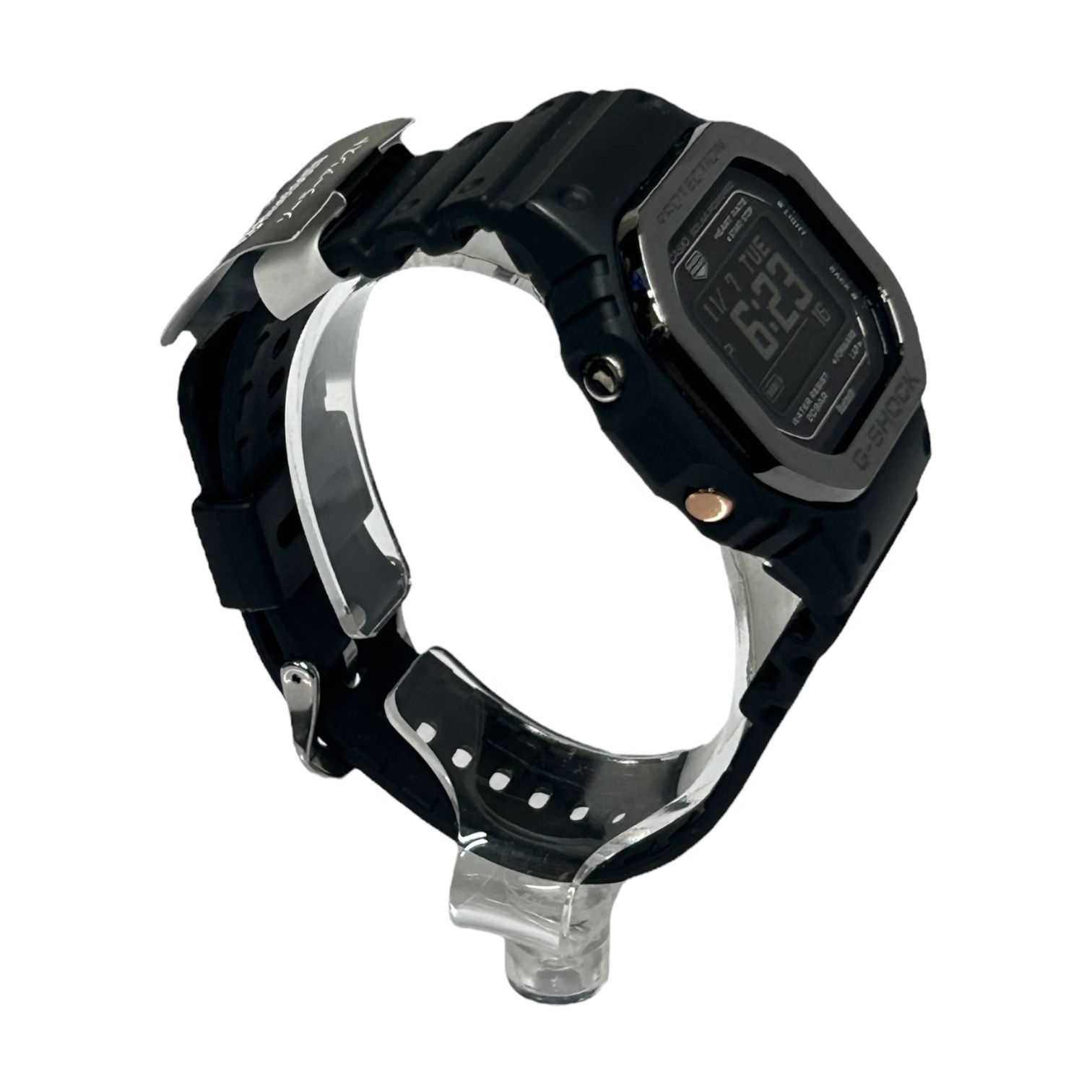 CASIO (カシオ) G-SHOCK Gショック デジタル腕時計 G-SQUAD Bluetooth デジタルソーラー DW-H5600MB-1JR  ブラック メタルベゼル メンズ/025