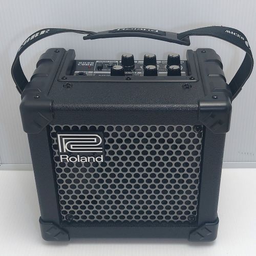 Roland MICRO CUBE☆ローランド☆純正ACアダプタ付☆ストラップ付