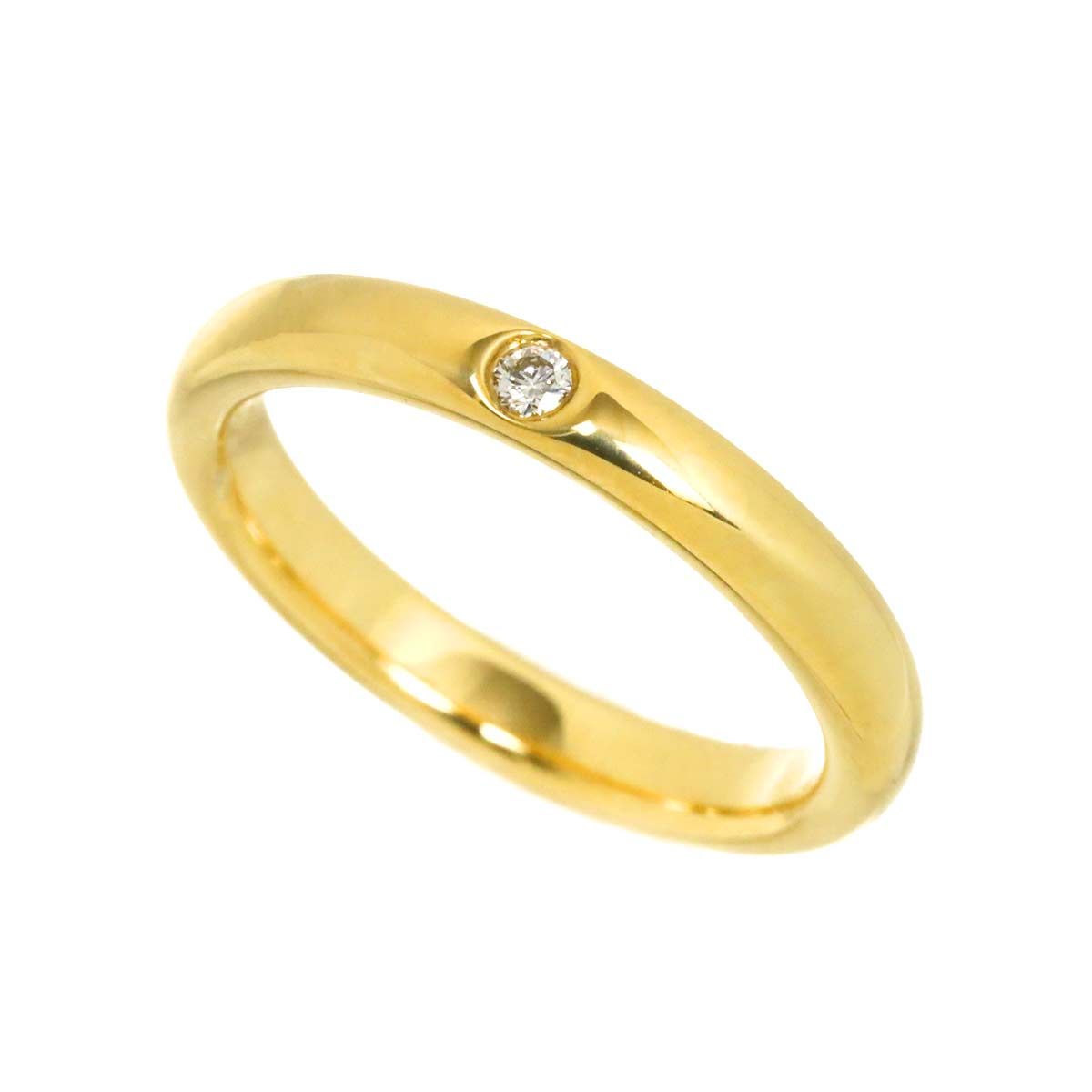 ティファニー TIFFANY&CO. スタッキング バンド 7号 リング ダイヤ 1P  