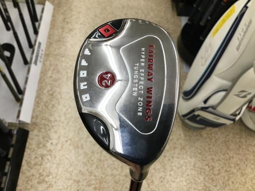  グローブライド ONOFF FAIRWAY WINGS 24 レディース ユーティリティ UT SMOOTH KICK LP-408U (フレックスL) レディース 女性用 右利き 右用 Cランク ゴルフクラブ