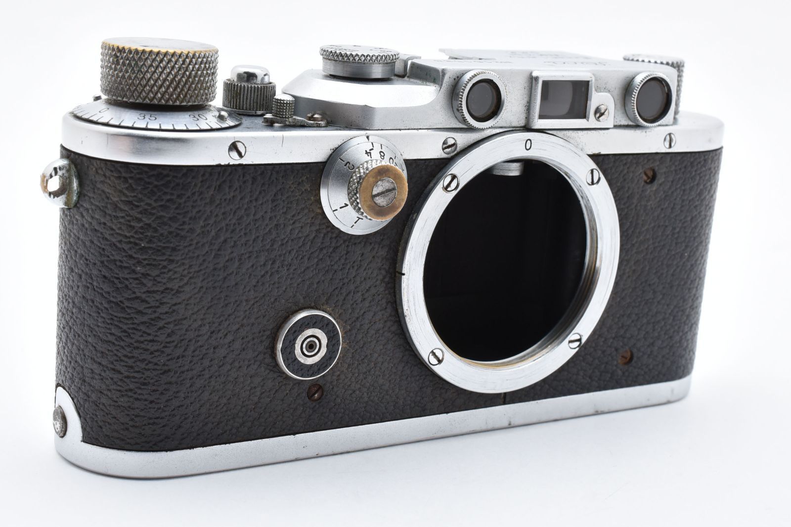 ☆希少品☆ライカ Leica DIII クローム ボディ シンクロ接点あり