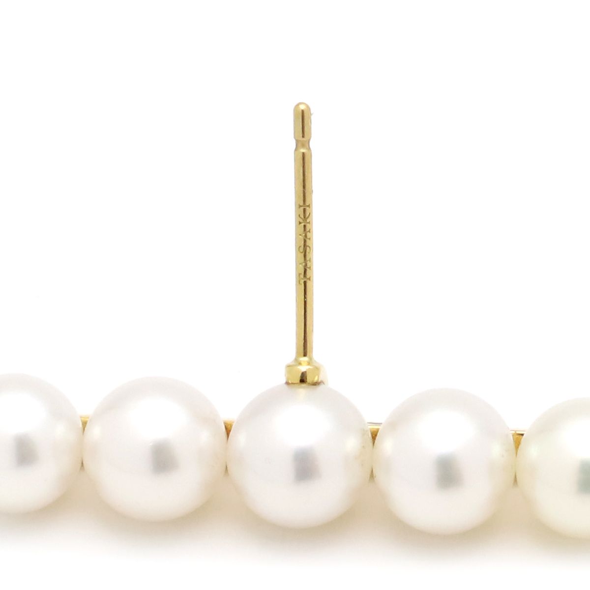 美品】【新品】TASAKI K18 パールピアス 楽天市場】（美品）タサキ