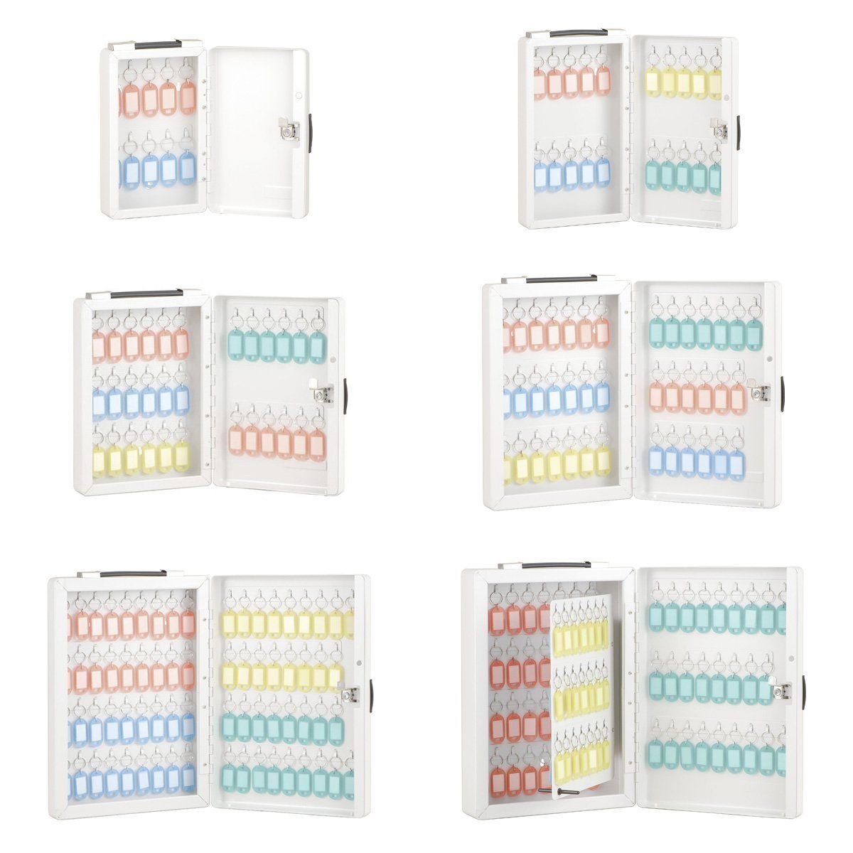 ナカバヤシ キーボックス 70個収容 NKB-E07