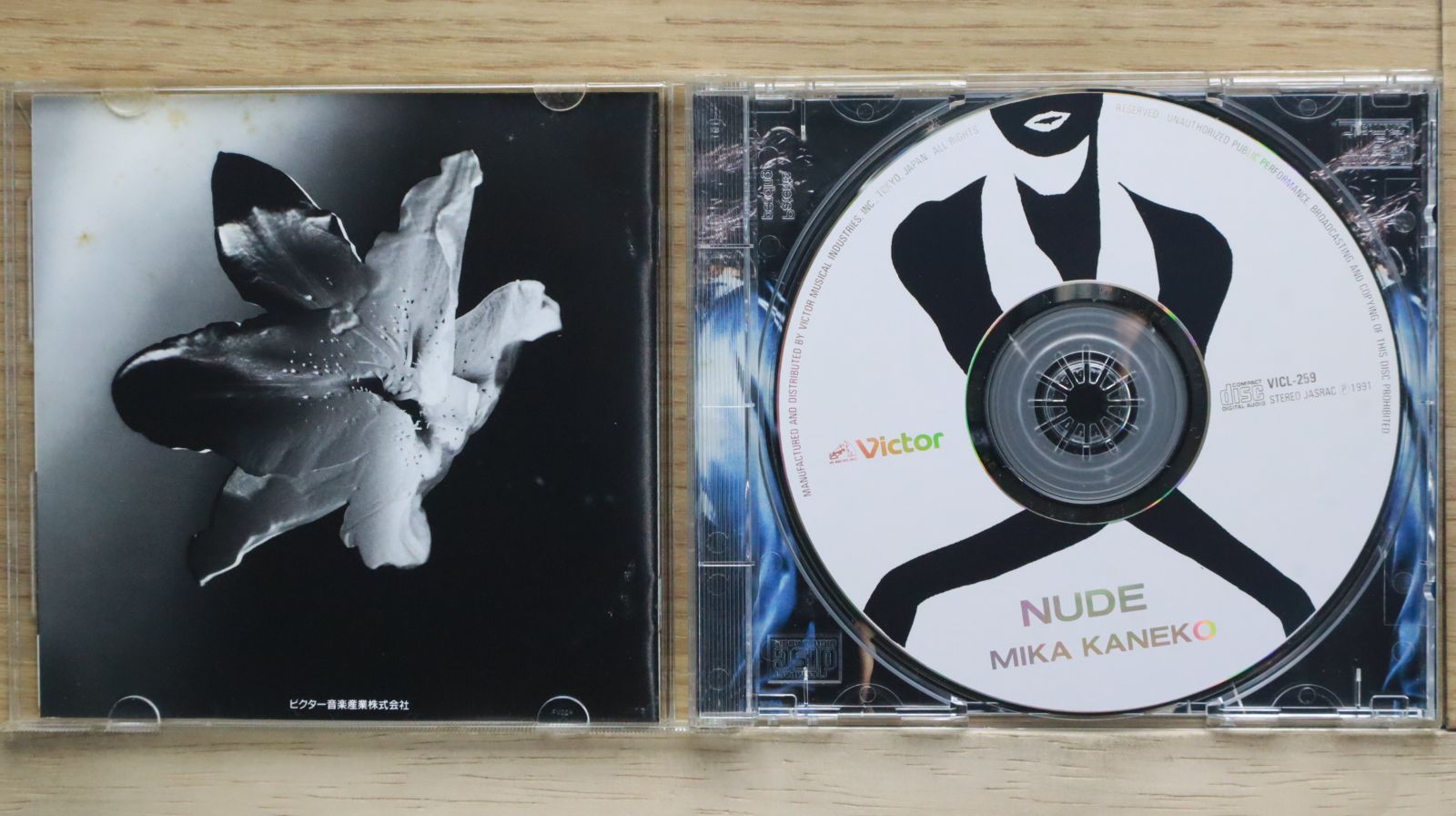 国内盤CD☆金子美香/Mika Kaneko□ ヌード 【VICL259/4988002246540