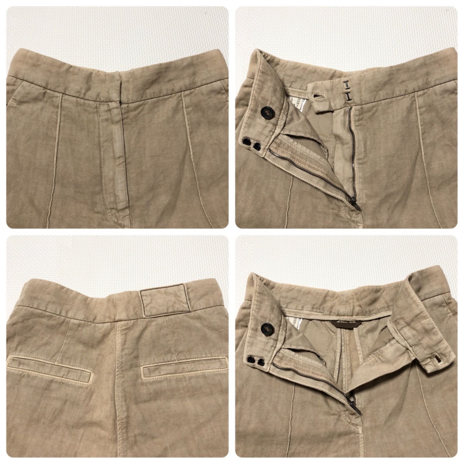 □傷汚れなし良品□Brunello Cucinelli ブルネロクチネリ ショート 