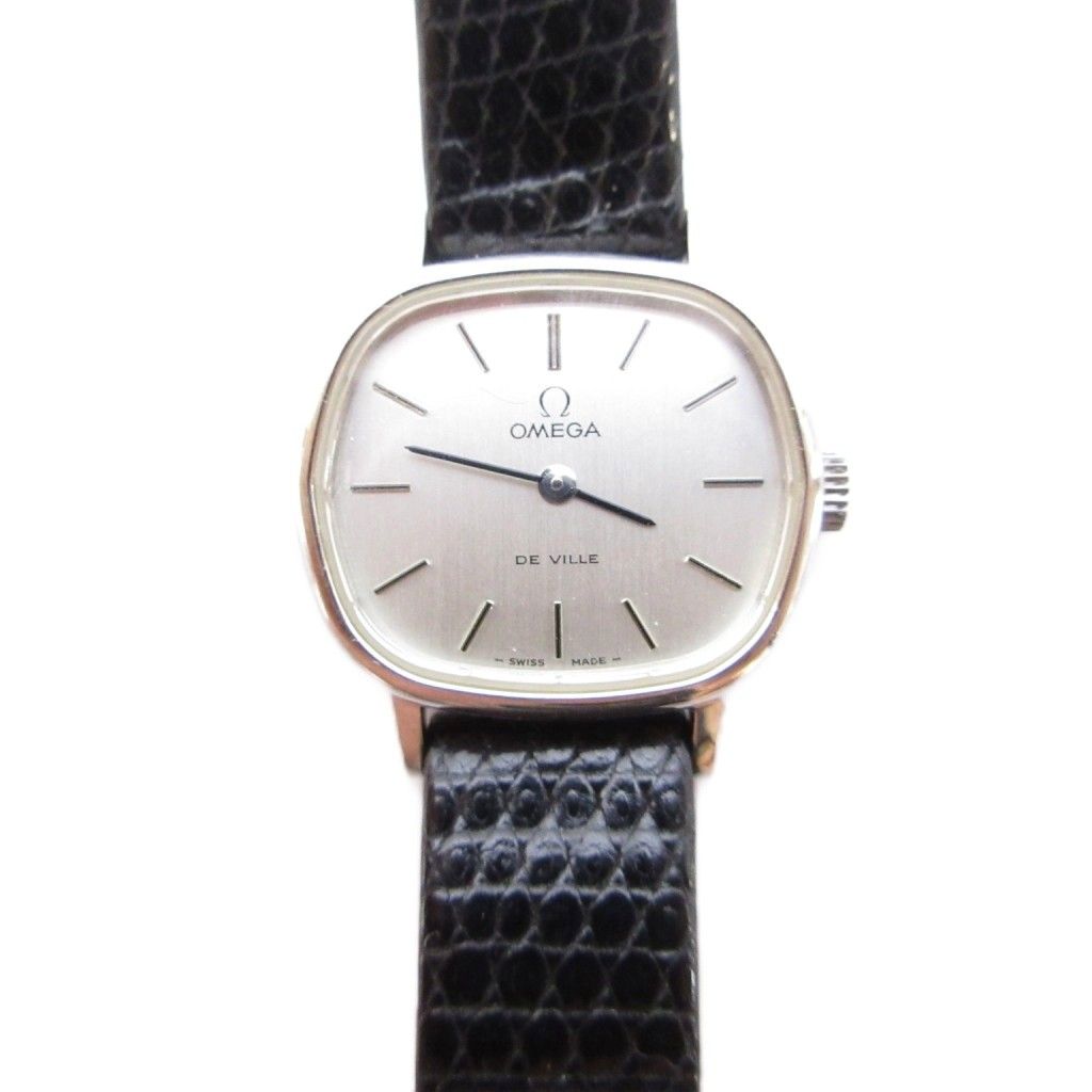 OMEGA De Ville シルバー レザー 時計 三越伊勢丹 | OMEGA/オメガ通販 | デ・ヴィル トレゾア クォーツ