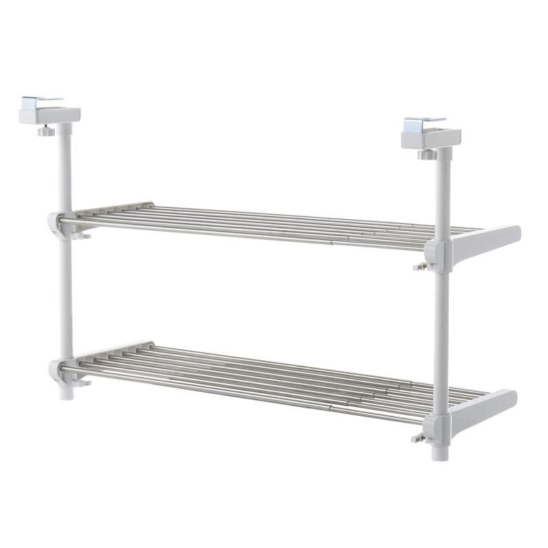 HEIAN SHINDO 吊戸棚用吊り下げラック キッチンラック 棚2段 HEIAN SHINDO 吊戸棚用吊り下げラック キッチンラック 棚2段