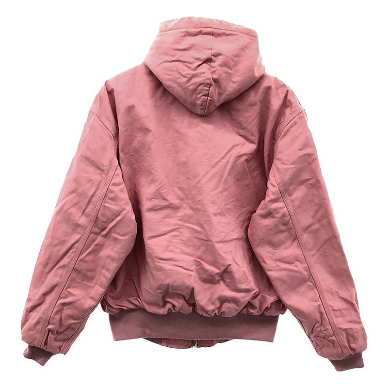 UNUSED / アンユーズド | Duck Parka / ダック地 アクティブ パーカー ジャケット / キルティング総裏地 | 2 | ピンク | メンズ UNUSED / アンユーズド | Duck Parka / ダック地 アクティブ パーカー