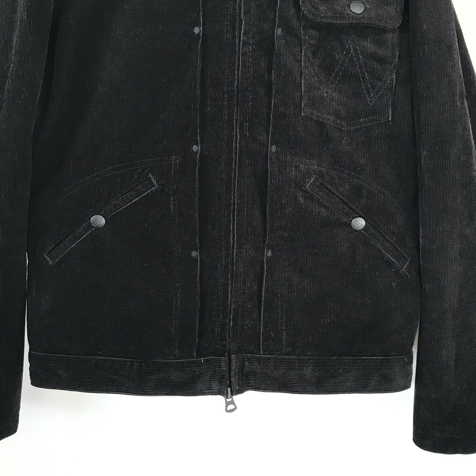 ラングラー/Wrangler☆11MJZ型コーデュロイジャケット☆袖先ジップ 