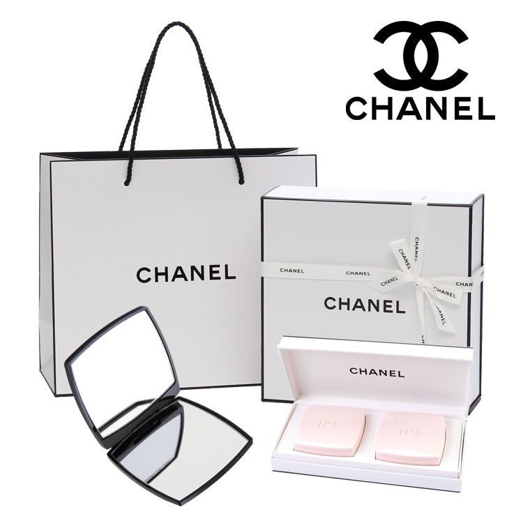 シャネル CHANEL ギフトセット レディース N°5 サボン ミラー 石鹸 サヴォン ロー オードゥ トワレット ソープ コスメ スキンケアセット 鏡 美容 美白 鏡 コンパクトミラー 化粧品 ブランド ギフト プレゼント