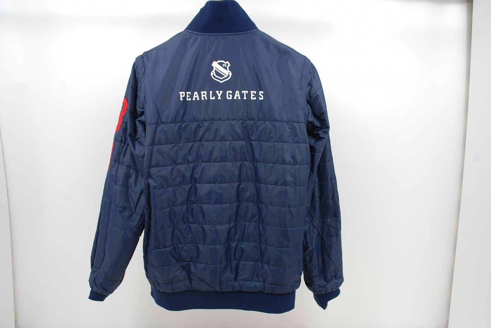 パーリーゲイツセットブルゾンゴルフウェアスニードパーカー青PEARLYGATES パーリーゲイツセットブルゾンゴルフウェアスニードパーカー青PEARLYGATES