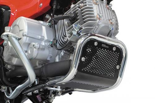 クロスカブ50 AA06 クロームメッキ ブラックアルマイト クロスカブ110 JA45 エンジンガードキット 06-00-0009 パーツ武川 BRIGHTFACE_UK