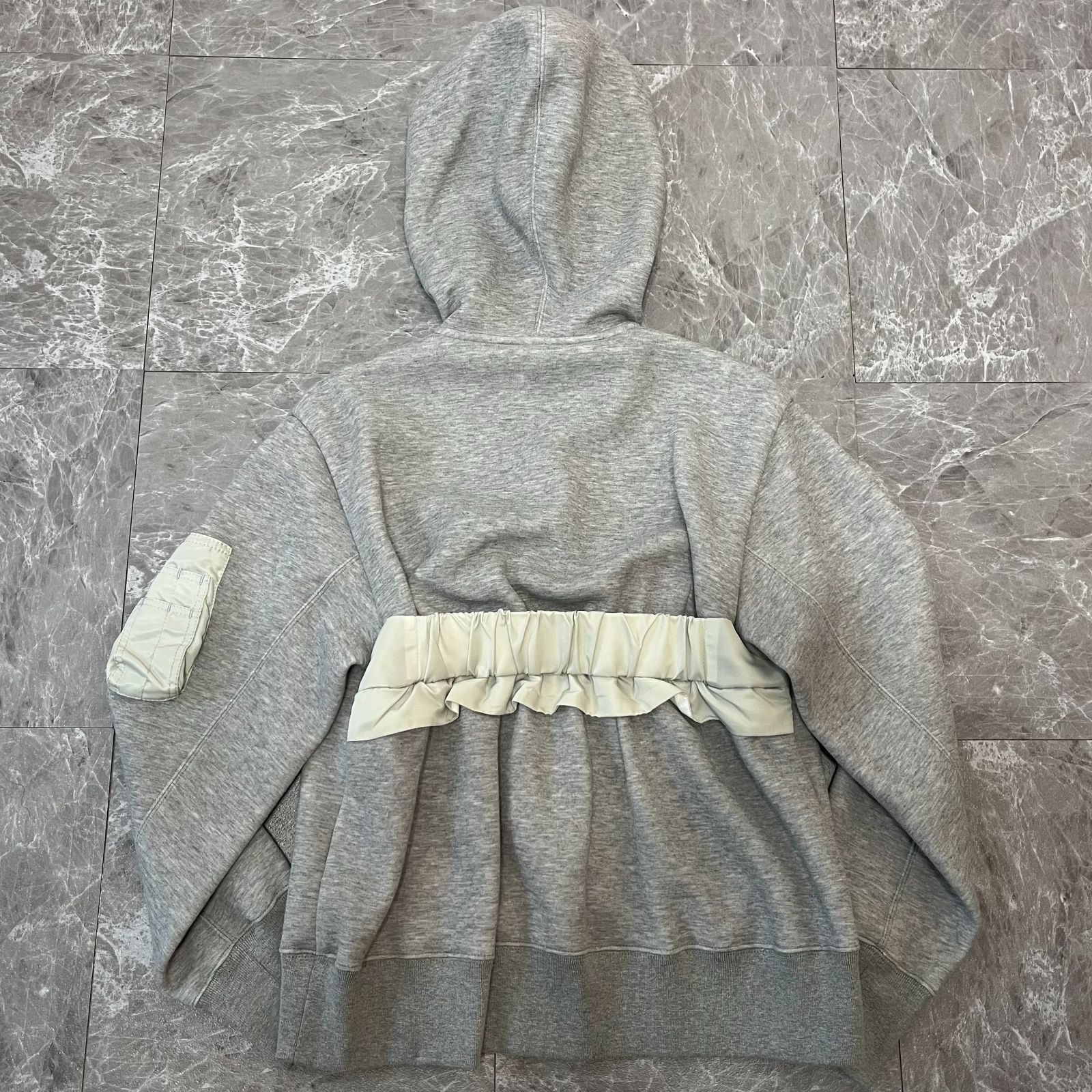 sacai サカイ⚫︎23SS 23-06558 ビスチェドッキングダブルジップ