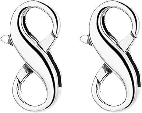【在庫処分】ロブスター金具 シルバー925 アクセサリーパーツ 2個セット