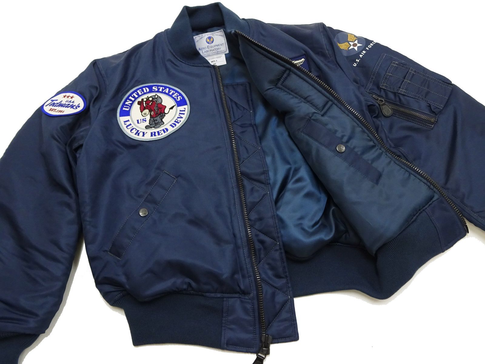 新品未使用　TED COMPANY　MA-1ジャケット テッドマン　ネービー44 楽天市場】テッドマン ジャケット MA-1 フライトジャケット TMA