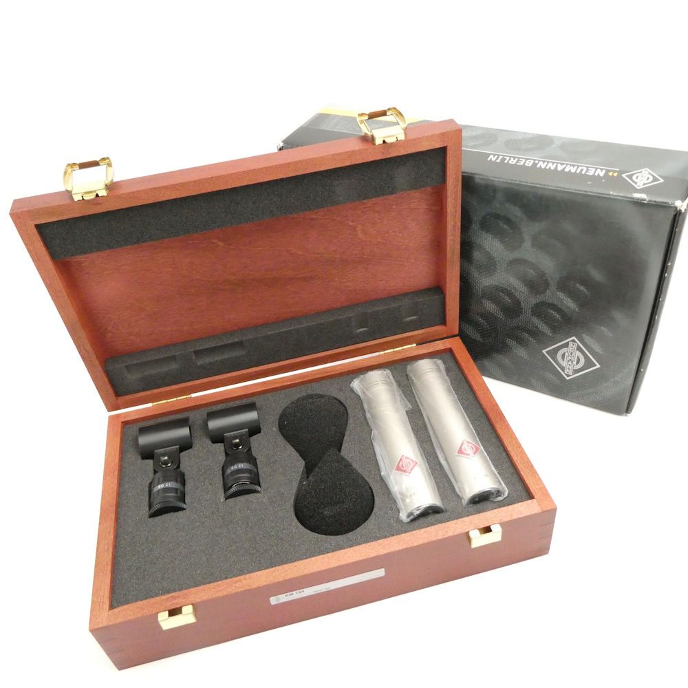 NEUMANN ノイマン Series180 KM184 STEREO SET ペンシル型 コンデンサーマイク 単一指向性 録音 収録 音響機材 PA機器 オーディオ HU1618