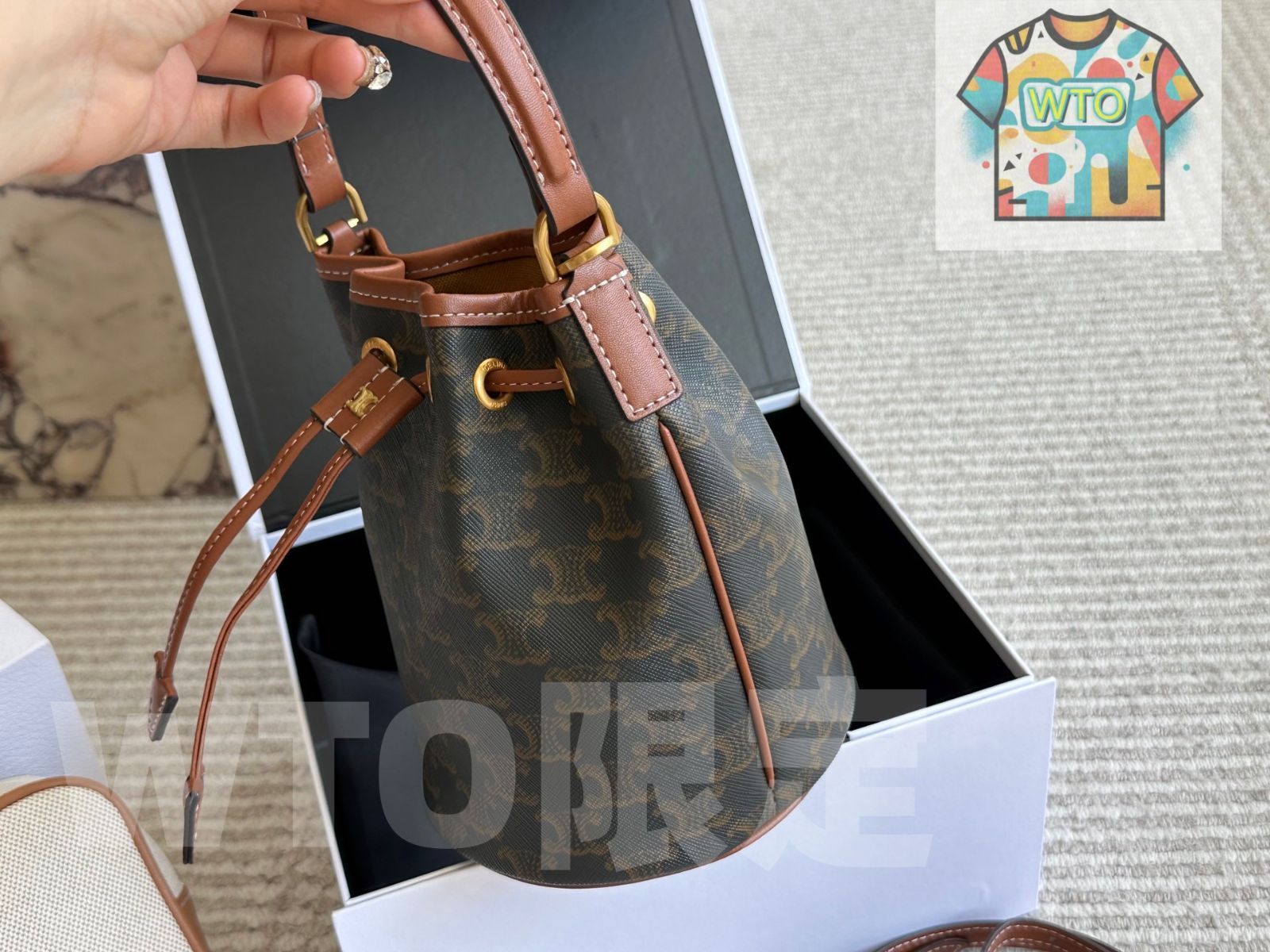 今日WTO】Celine Bucket Bag [19×16cm] | セリーヌ バケツバッグ