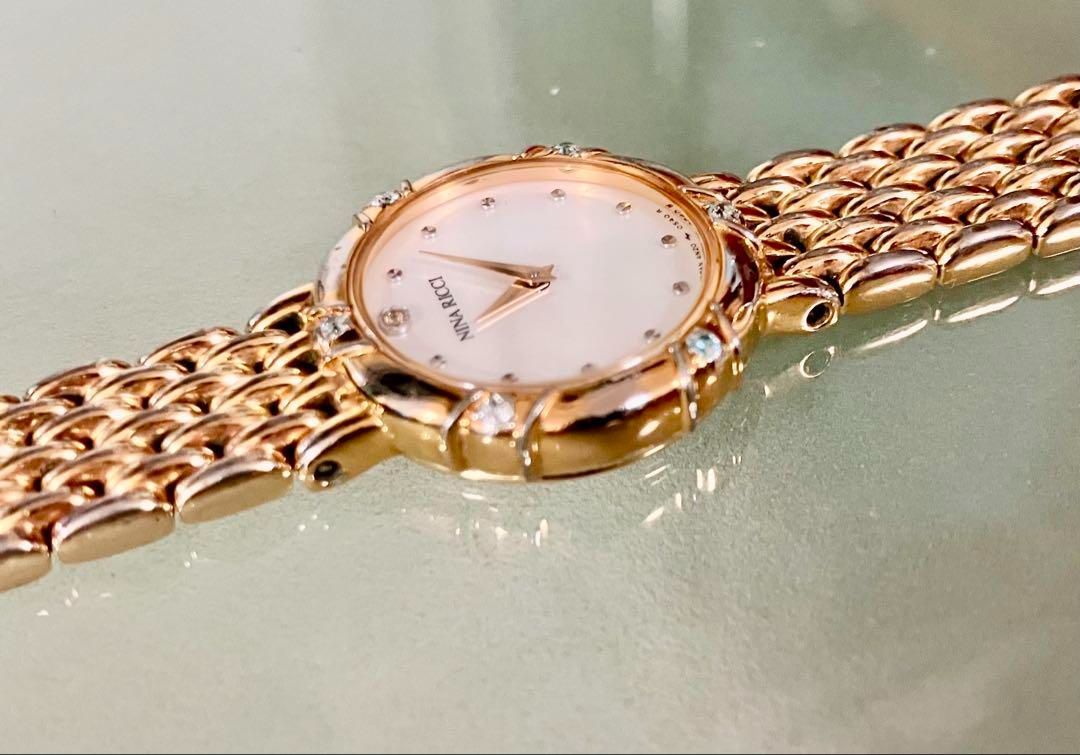 石付き シェル文字盤