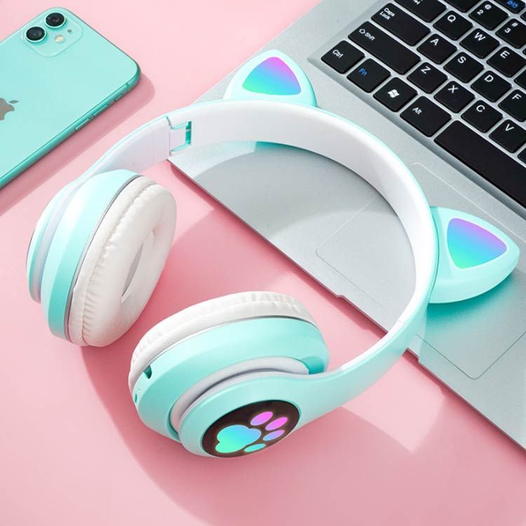 YOWU SELKIRK 猫耳ヘッドフォン ピンク YOWU 猫耳ゲーミングヘッド