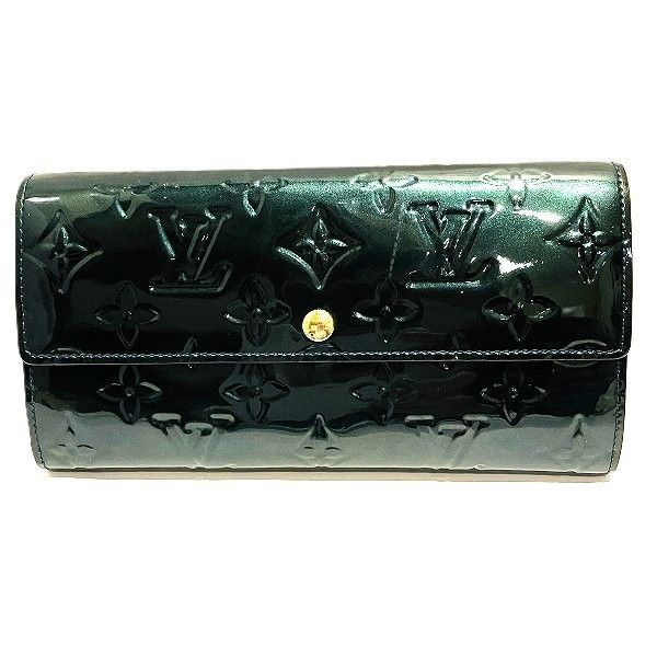 ルイヴィトンLouis Vuitton モノグラムヴェルニ ポルトフォイユサラ 