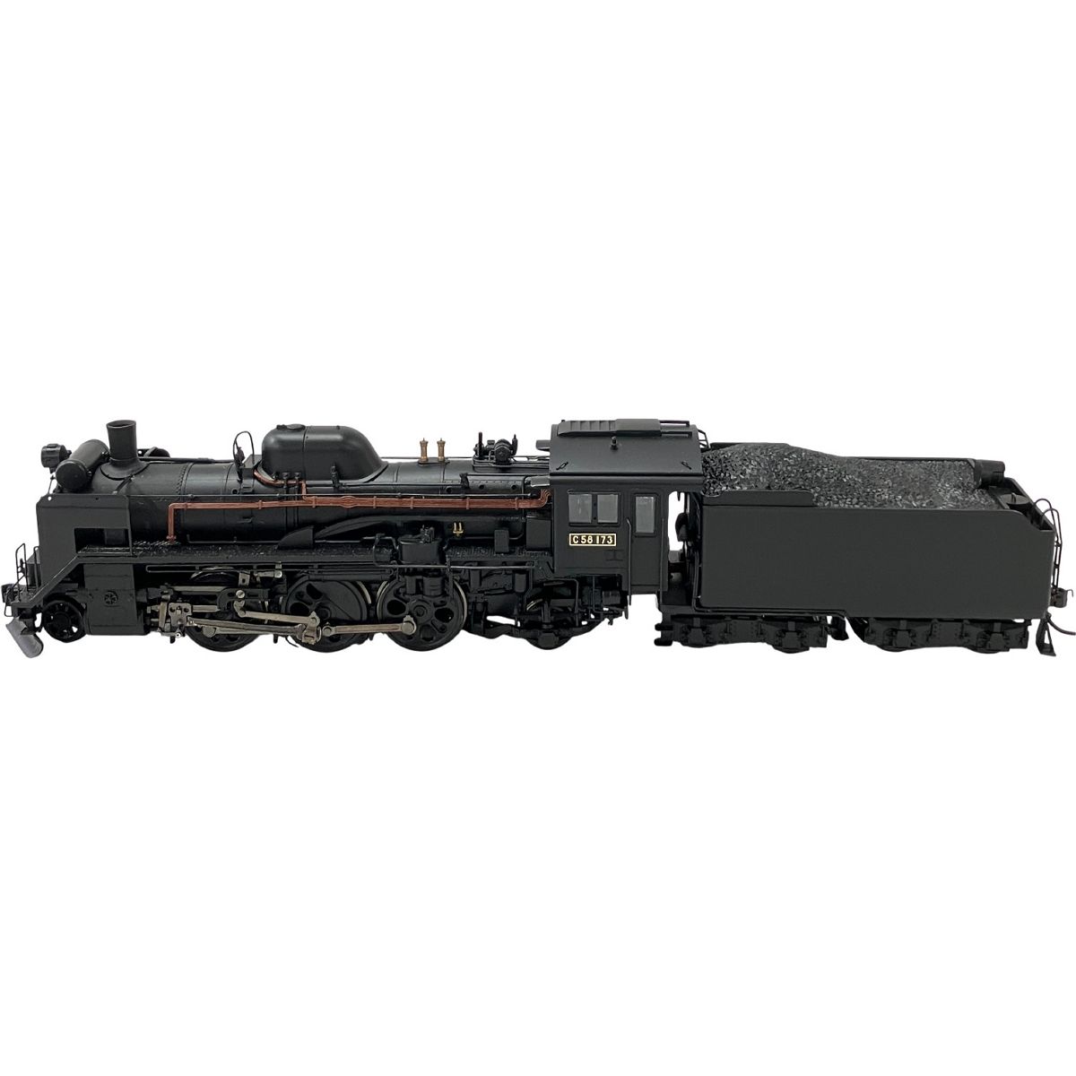 Tenshodo C58形蒸気機関車 北海道タイプ 切詰デフ 平底テンダー