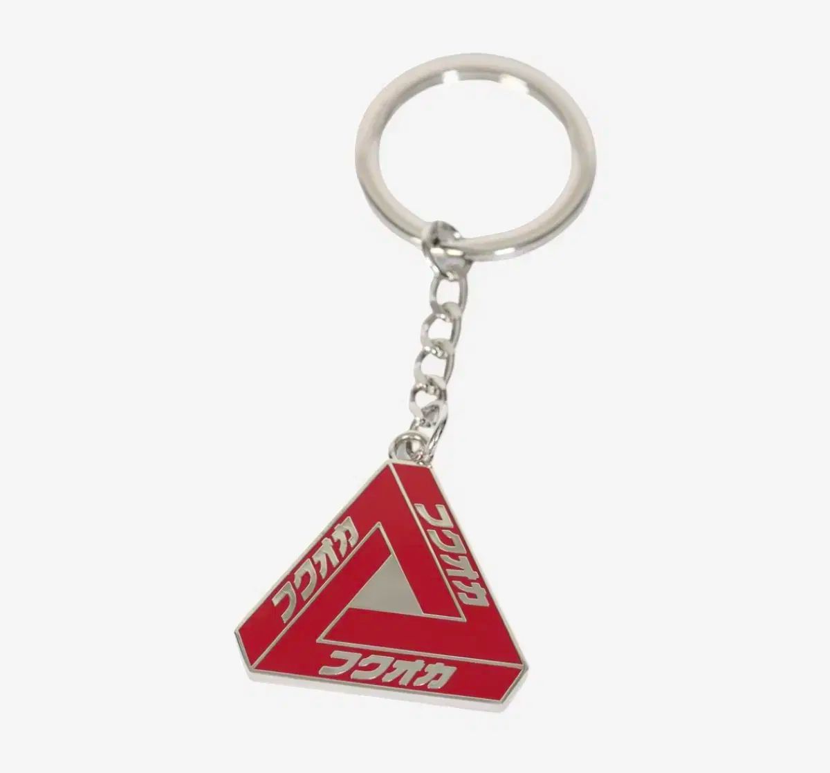 PALACE 福岡 キーホルダー レッド キーチェーン - 25 FW