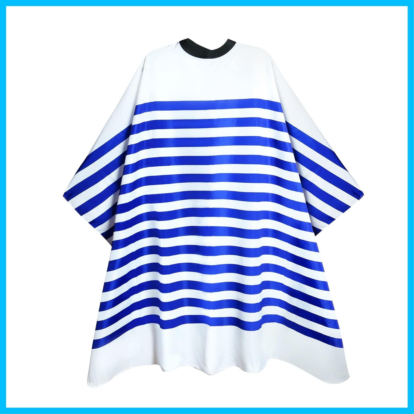 商品 Cutting Cape for Barber GRIMSTEADS 理容 カットクロス パレットボーダー青
