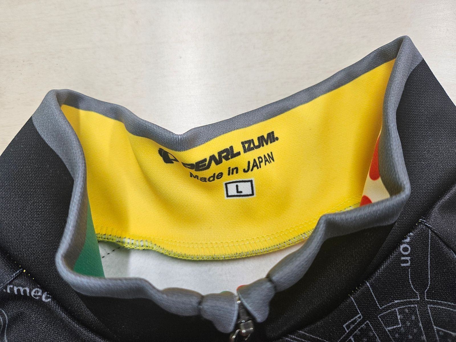 □ PEARL iZUMi size:L パールイズミ サイクルウェア ジャケット 裏