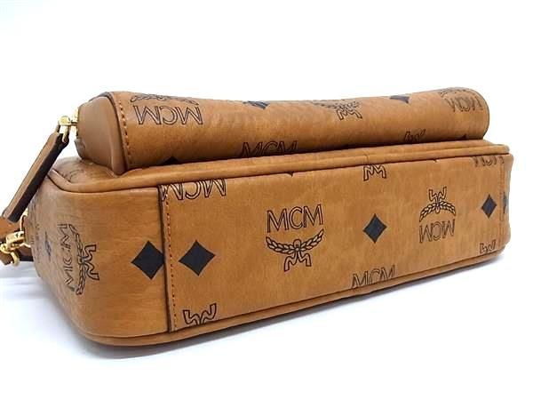 □新品□未使用□ MCM エムシーエム ヴィセトス柄 モノグラム レザー