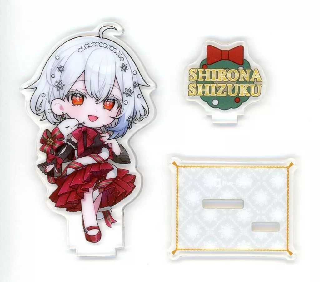 水無瀬 ネオポルテ クリスマスパーティー アクリルスタンド 缶バッジ