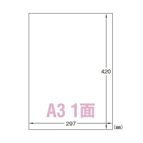 エーワン 屋外でも使えるサインラベルシール 31030 ホワイト 5枚
