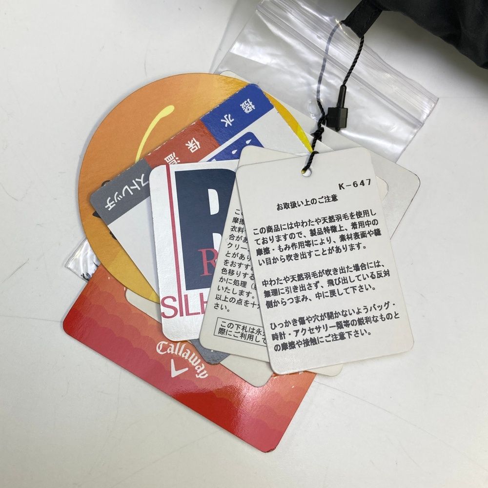 サイズ M CALLAWAY キャロウェイ 半袖 ダウンジャケット ブラック系 240101512728 ゴルフウェア メンズ ストスト WHITEMONARCHHOTEL_COM