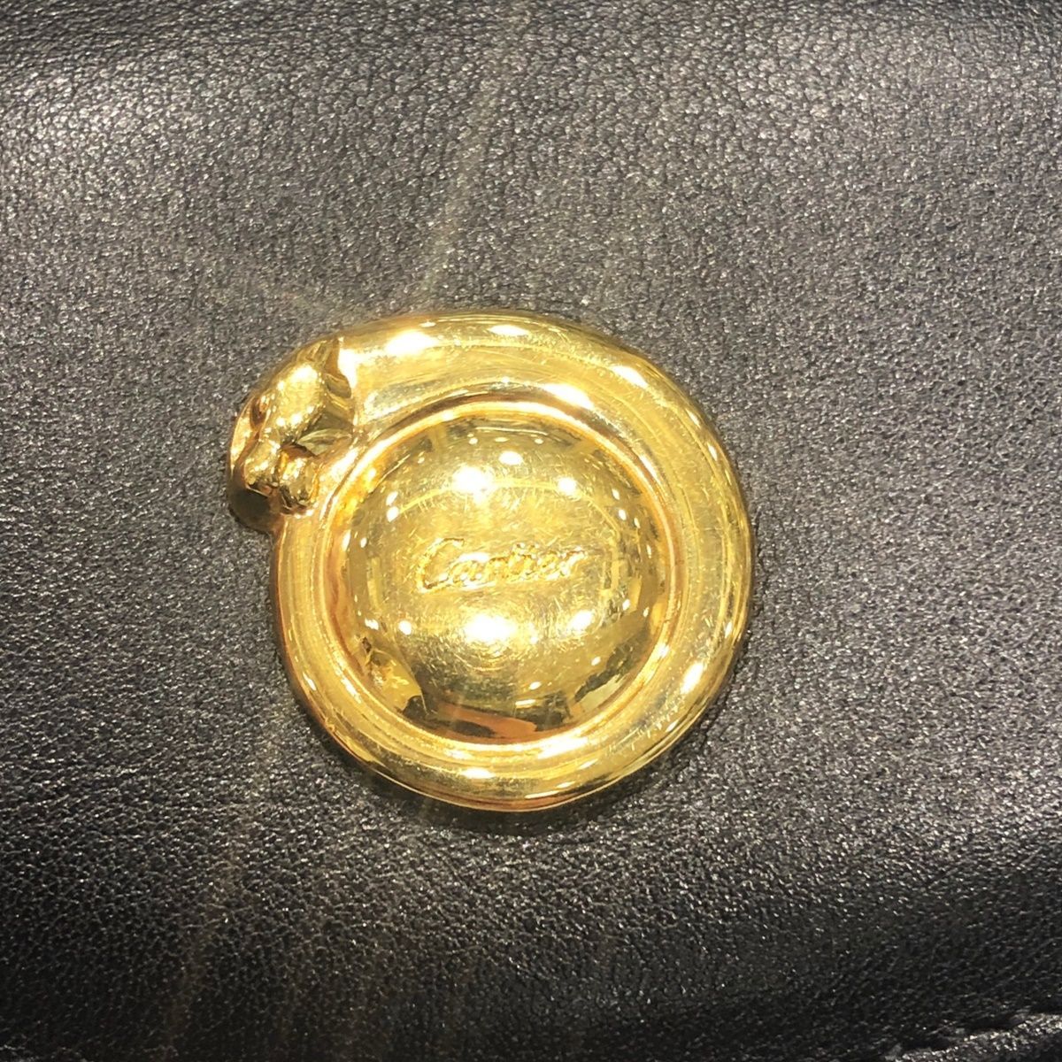 Cartier カルティエ　パンテール　パンサー　コインケース　ポーチ　レザー 未使用】Cartier カルティエ パンテール コインケース カーフ