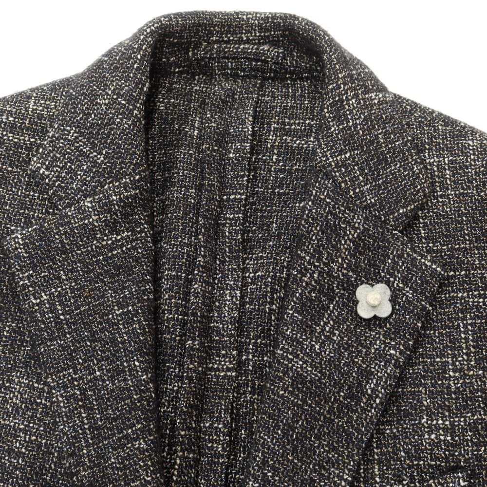 ラルディーニ LARDINI コットン ウール テーラードジャケット ラルディーニ LARDINI コットン ウール テーラードジャケット